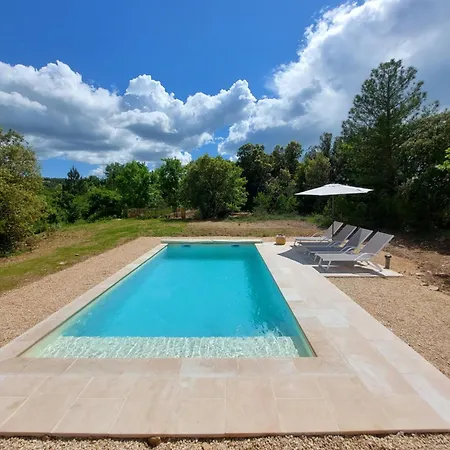 New With Heated Pool In Natural Zone In Barjac (Gard)